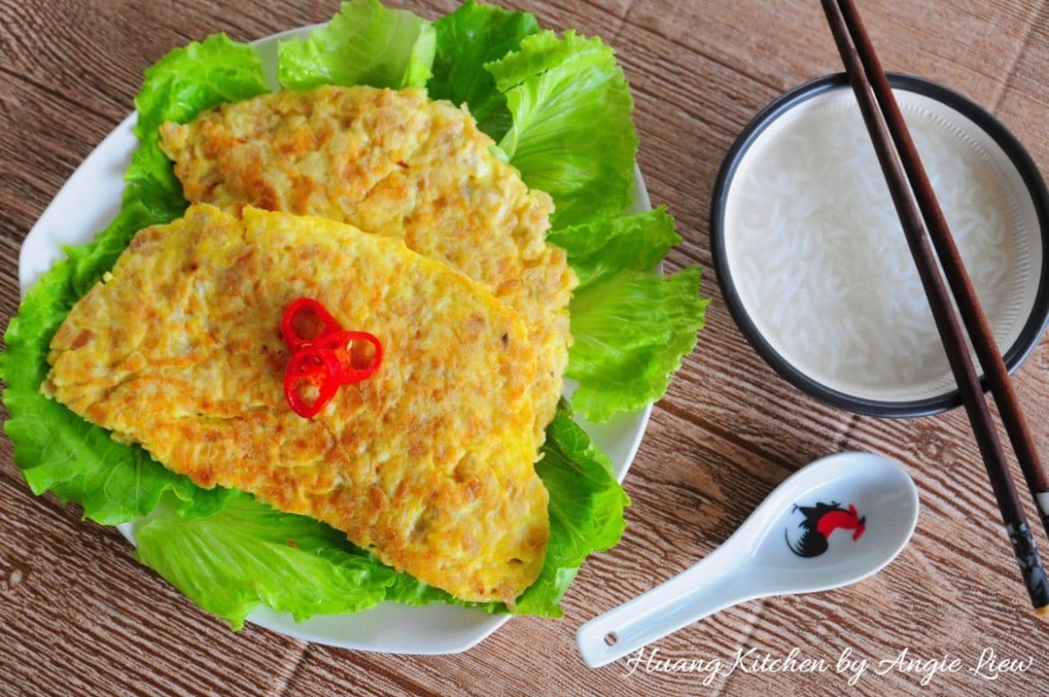 Preserved Radish Omelette Recipe (Cai Poh Neng) 菜脯蛋 Huang Kitchen