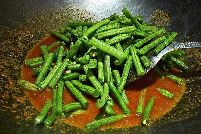 Stir Fry Sambal Long Beans