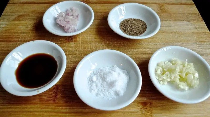 ingredients for flavour