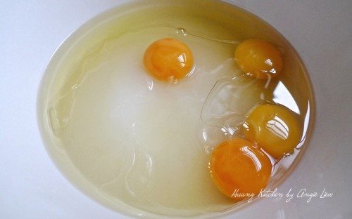 Add 4 eggs.