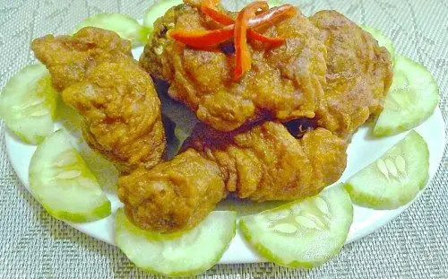 Nam Yue (Fermented Red Beancurd) Fried Chicken