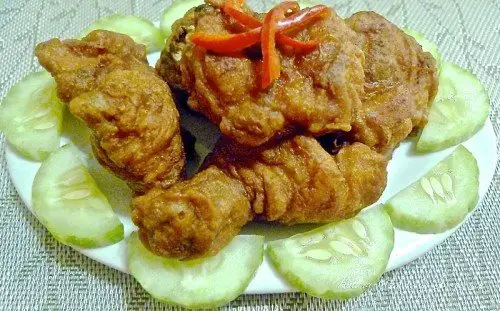 Nam Yue (Fermented Red Beancurd) Fried Chicken