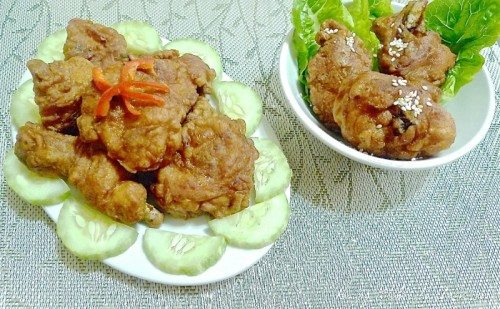 Nam Yue Fried Chicken (Red Beancurd Fried Chicken)