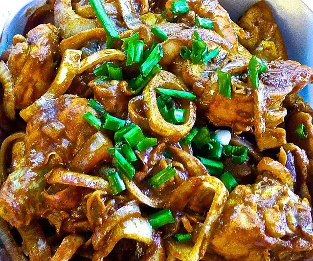 Dry Chicken Curry