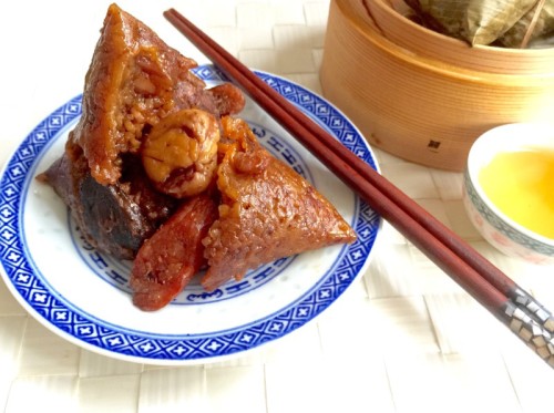 Teochew Sticky Rice Dumplings 潮州粽子(肉粽 Bak Chang)
