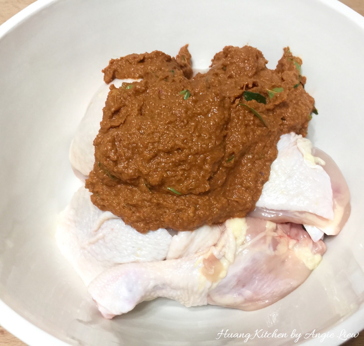 Ayam Goreng Berempah Recipe (Malay Spiced Fried Chicken) - mix spice chicken