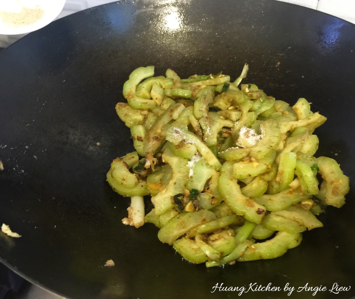 Chinese Salted Egg Bitter Gourd