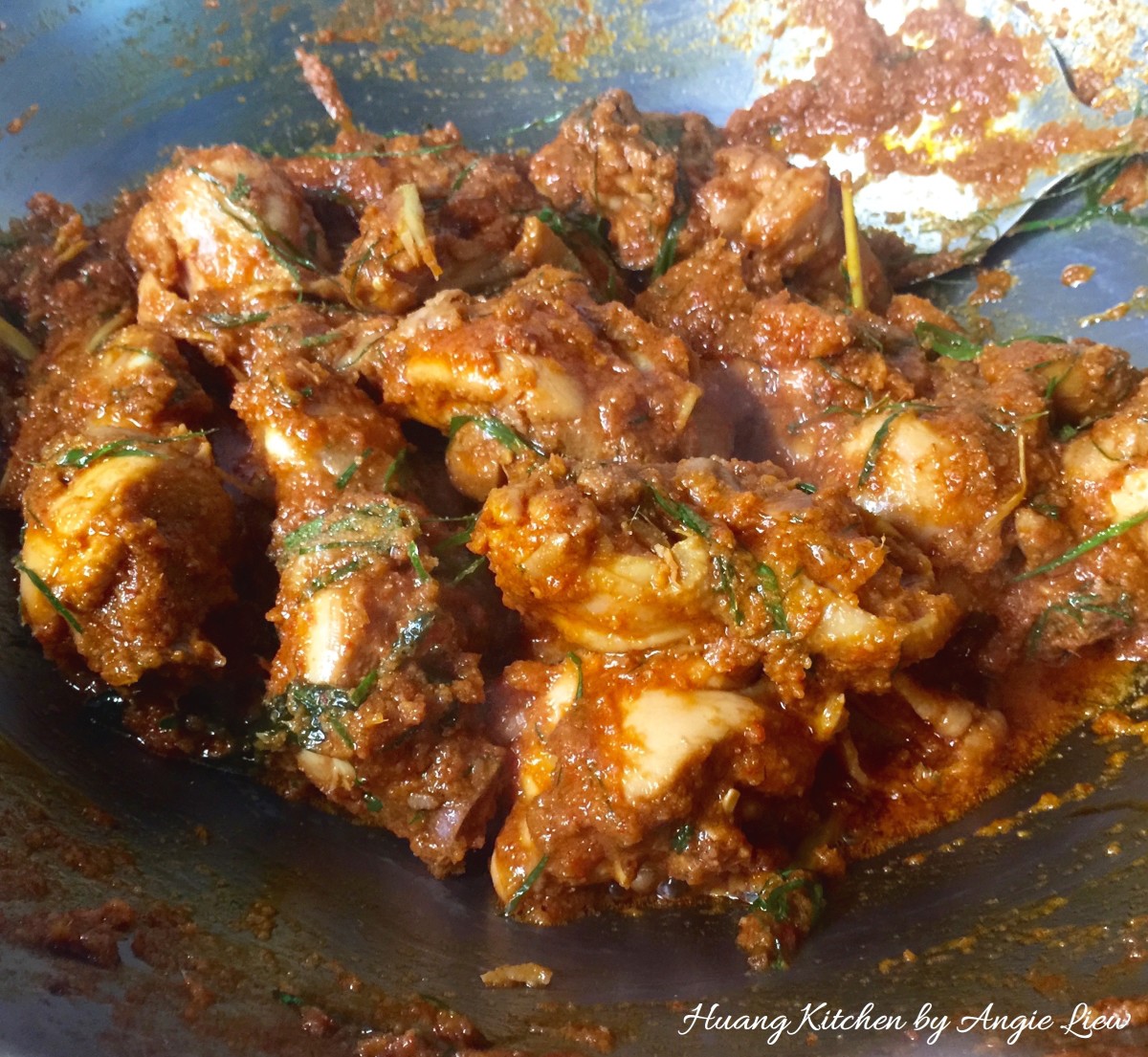 Traditional Malaysian Chicken Rendang recipe - cook