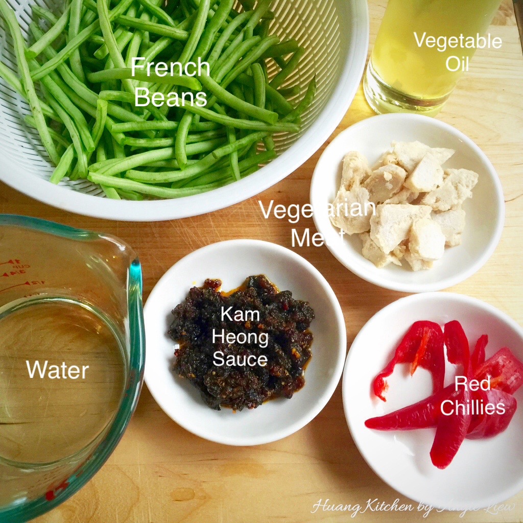 Vegetarian Kam Heong French Bean