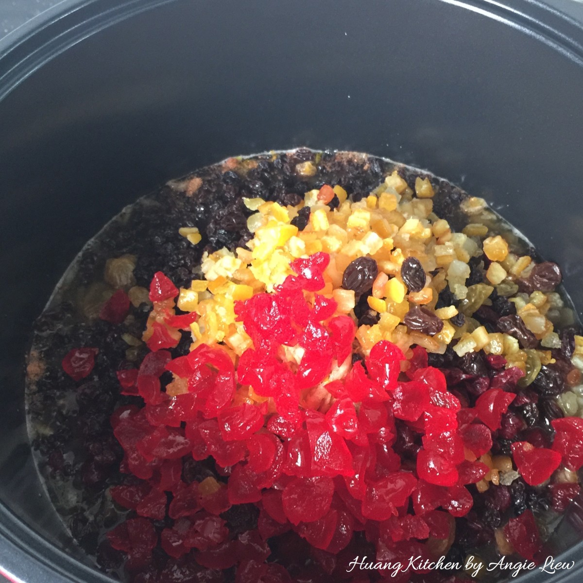 Christmas Fruit Mince Recipe - add candied fruits