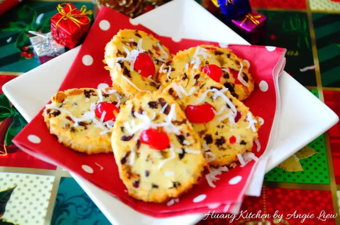 Huang Kitchen Christmas Fruitcake Cookies Recipe