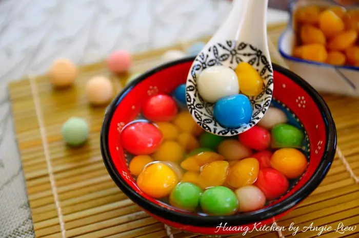 Sweet Glutinous Rice Balls Recipe (Tang Yuan)
