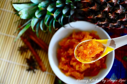 Pineapple Jam Recipe 凤梨果酱