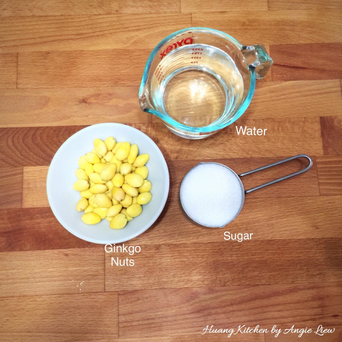 Sweet Glutinous Rice Balls Recipe (Tang Yuan) - added ingredients