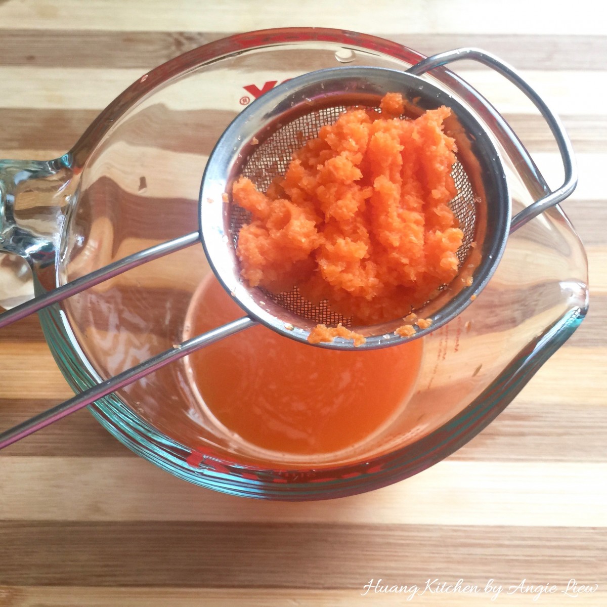Sweet Glutinous Rice Balls Recipe (Tang Yuan) - strain carrot juice