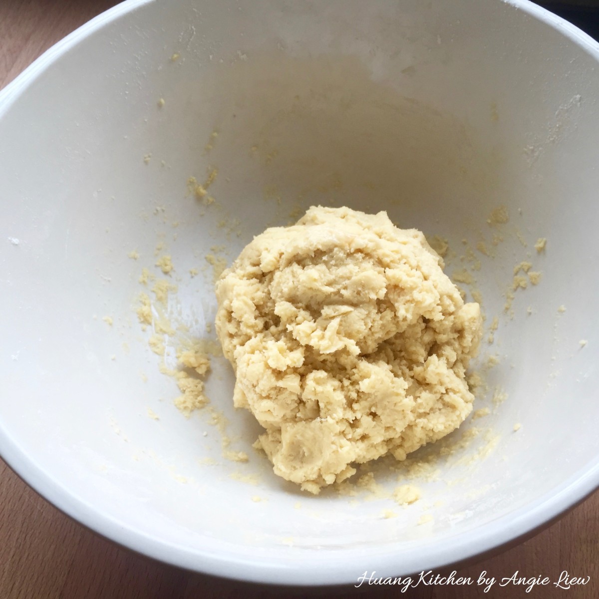 Rose Pineapple Tarts Recipe - gather dough