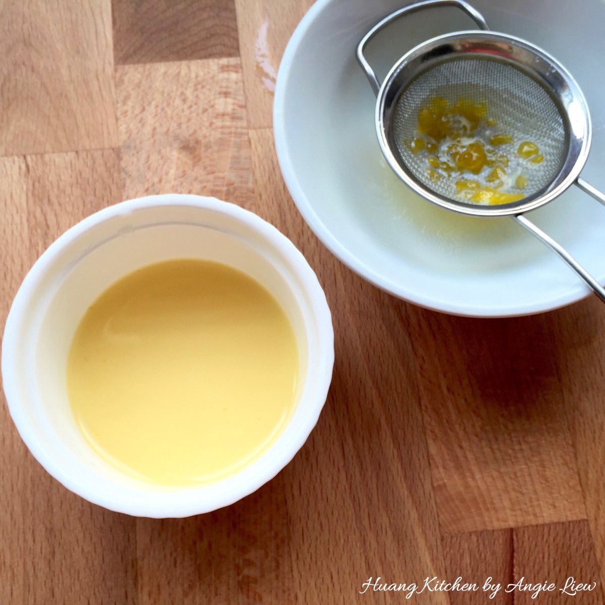 Rose Pineapple Tarts Recipe - egg wash