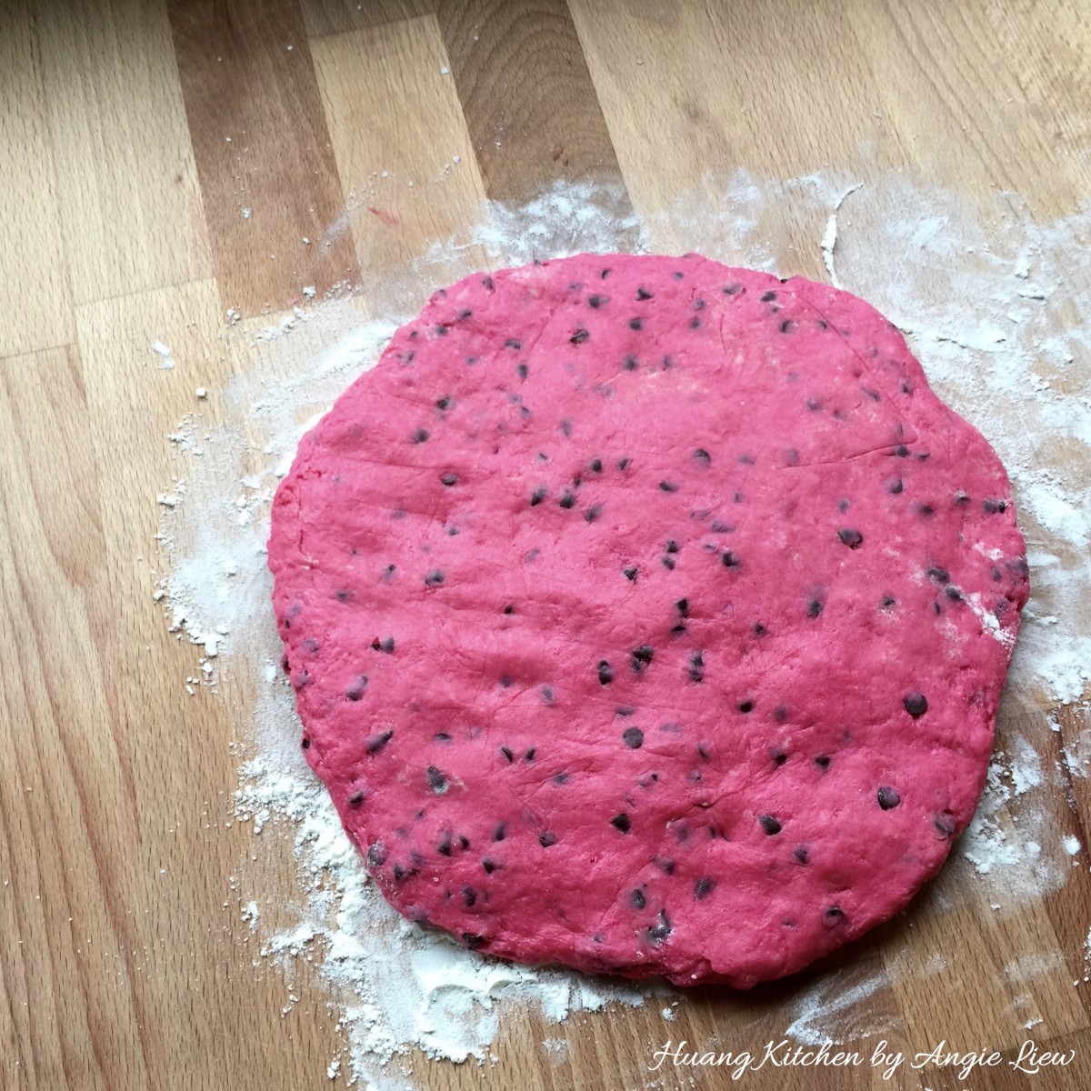 Valentine Scones Recipe - dough