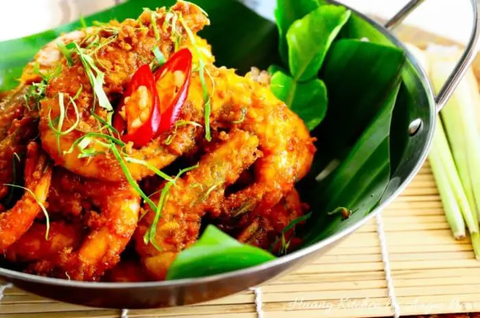 Indonesian Style Prawn Curry