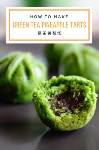 How To Make Green Tea Pineapple Tarts - Pinterest