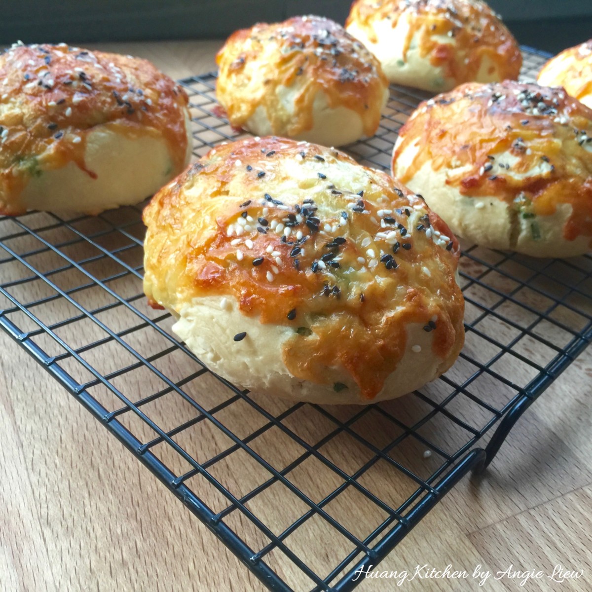 Cool baked scones.