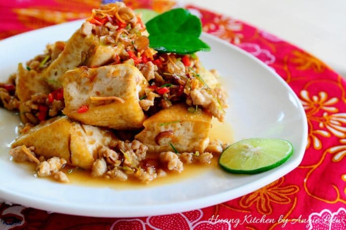 Thai Style Fried Beancurd Recipe 泰式炸豆腐食谱 - Recipe Photo 1