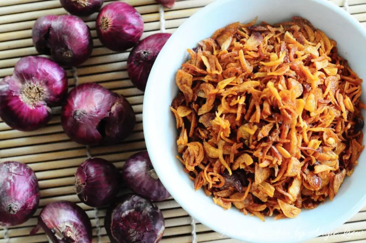 Crispy Fried Shallots Recipe (Shallot Oil) 炸葱酥 (葱头油) Huang Kitchen