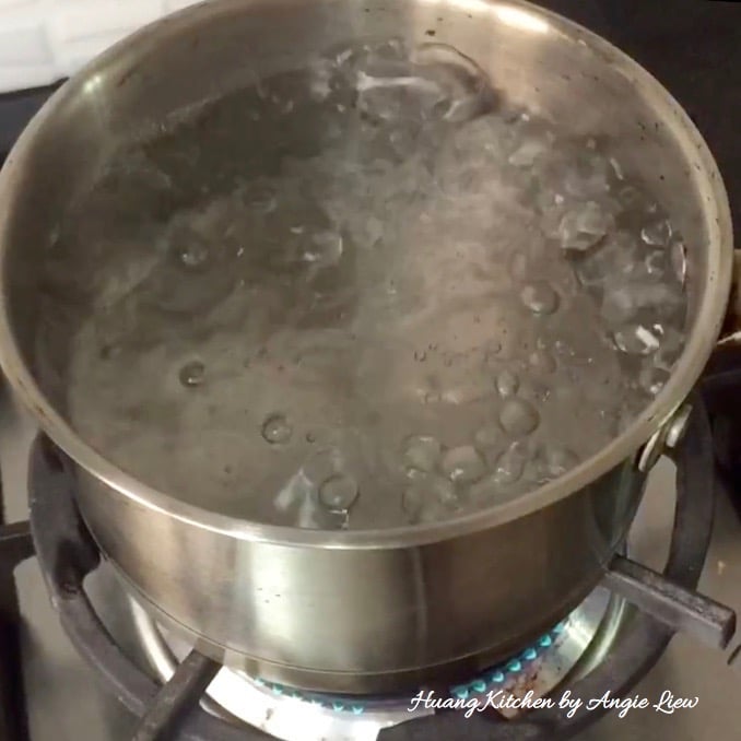 Boil water.
