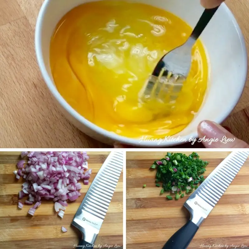 Egg Fried Rice Recipe - Preparation Steps
