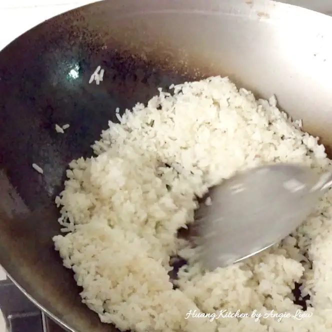 Add in rice.