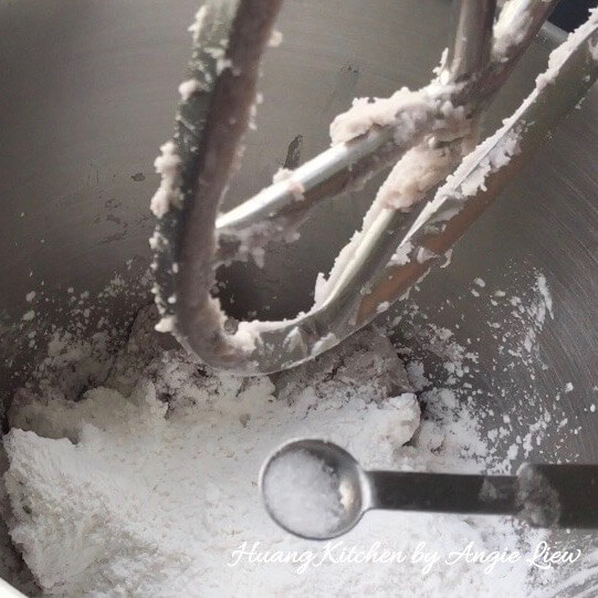 Add tapioca flour and salt.