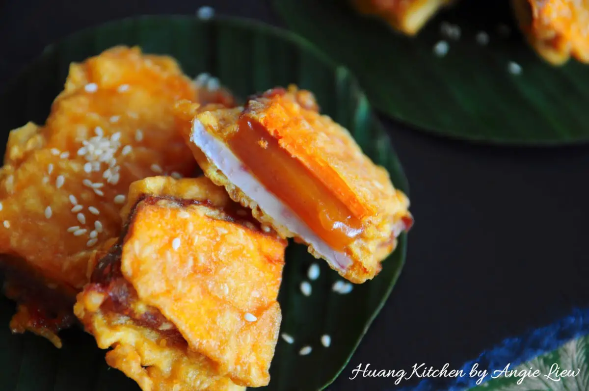 Fried Nian Gao Recipe (Glutinous Rice Cake With Yam and Sweet Potato
