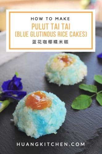 Pulut Tai Tai Recipe Pinterest (Blue Glutinous Rice Cakes)