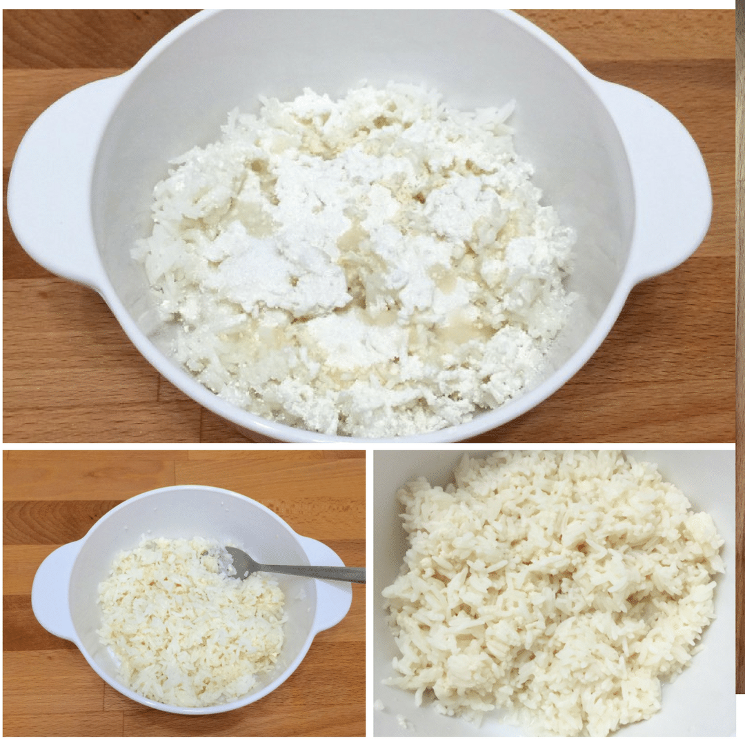 Ferment rice.