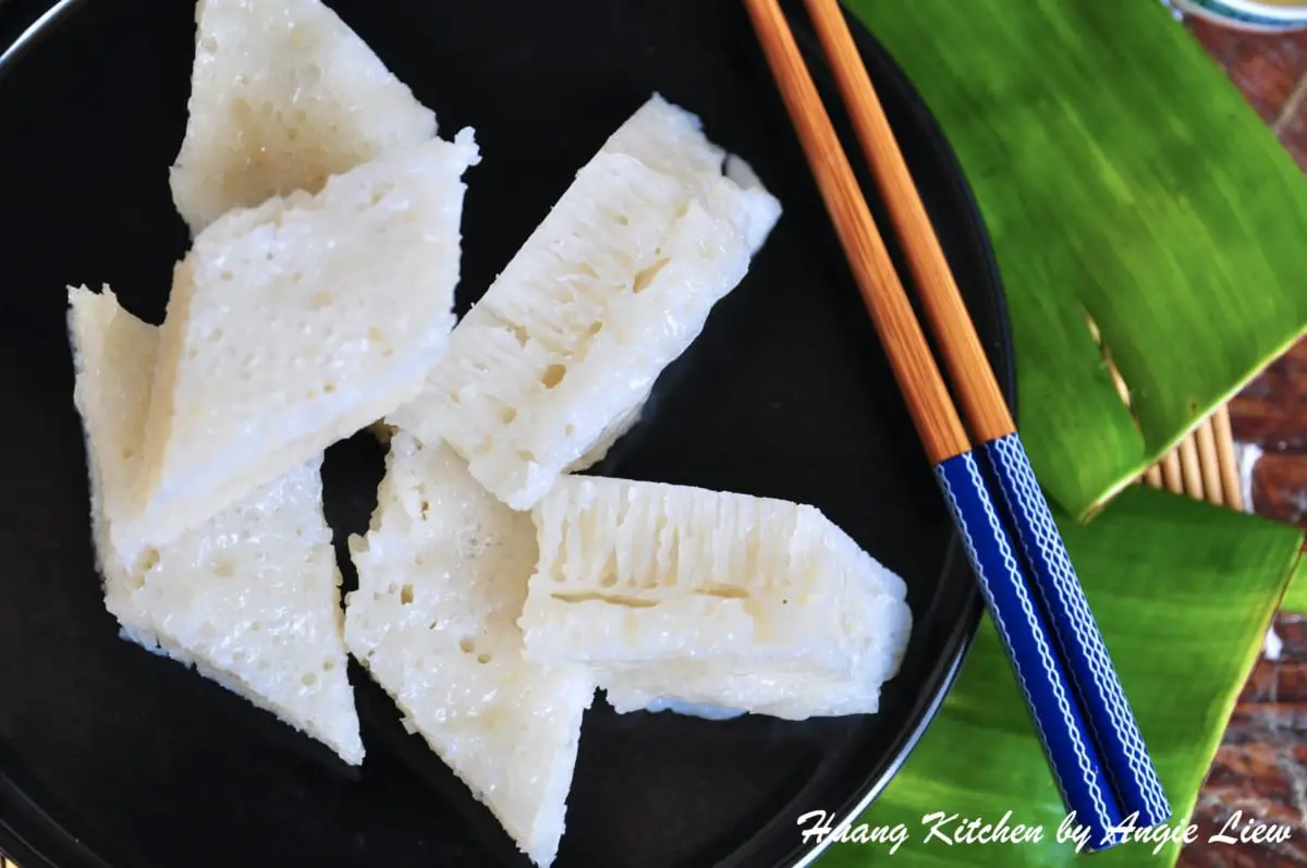 Steamed White Sugar Cake (Bak Tong Gou) 蒸白糖糕 Huang Kitchen