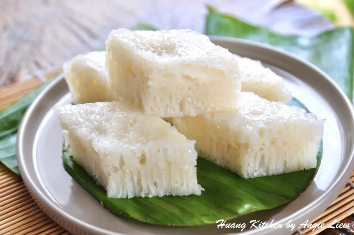Steamed White Sugar Cake (Bak Tong Gou) 蒸白糖糕 Huang Kitchen