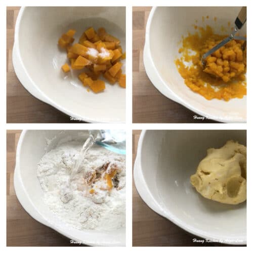 Taro, Purple Sweet Potato and Pumpkin Glutinous Rice Balls Recipe