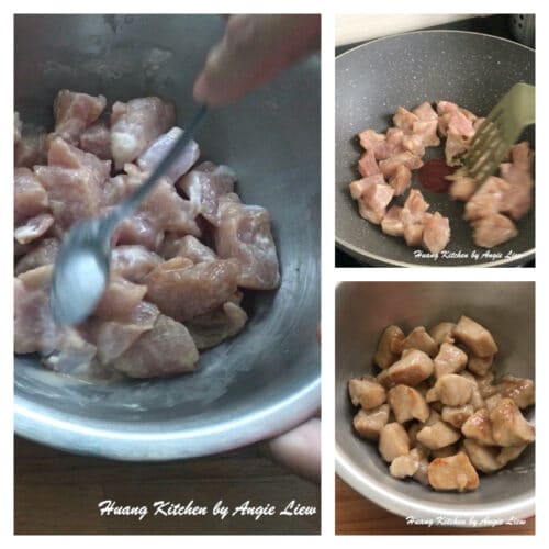 Kung Pao Crispy Yam Basket 宫保芋头圈 Huang Kitchen