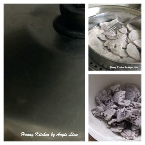 Kung Pao Crispy Yam Basket 宫保芋头圈 Huang Kitchen