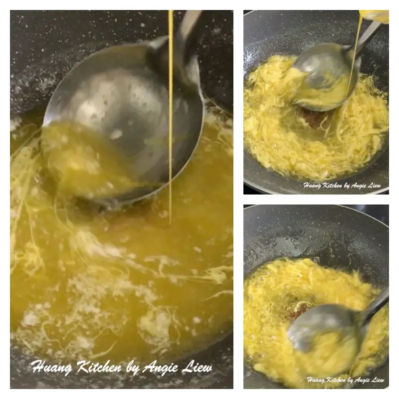 Making Egg Floss