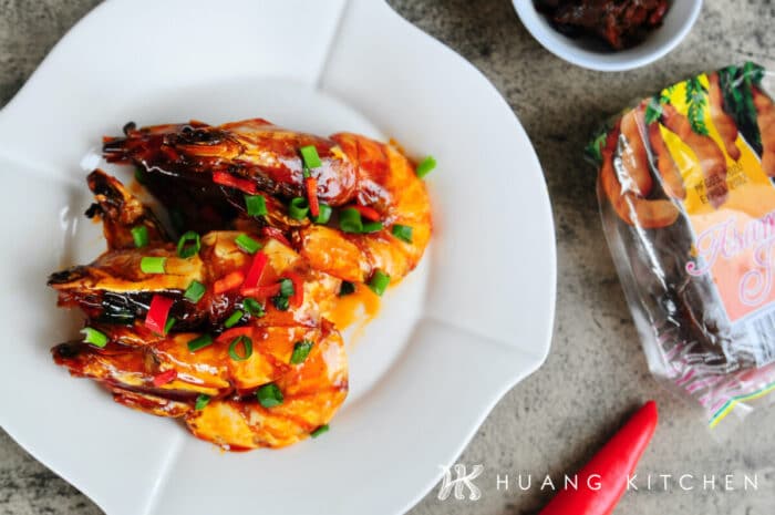 Top Down - Tamarind Prawns Recipe 亚参虾食谱 Assam Prawns Recipe by Huang Kitchen
