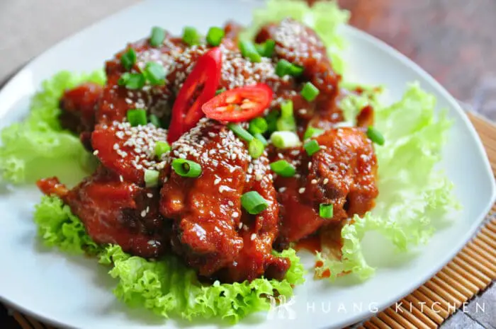 Chinese Style Caramel Chicken Wings
