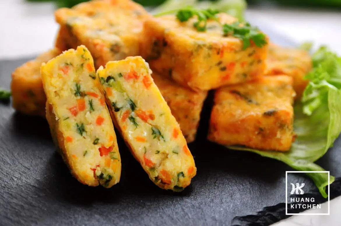 Crispy Homemade Seafood Tofu Recipe 自制海鲜豆腐 Huang Kitchen