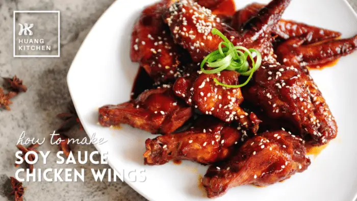 How To Make Soy Sauce Chicken Wings - Cover Photo Recipe By Huang Kitchen