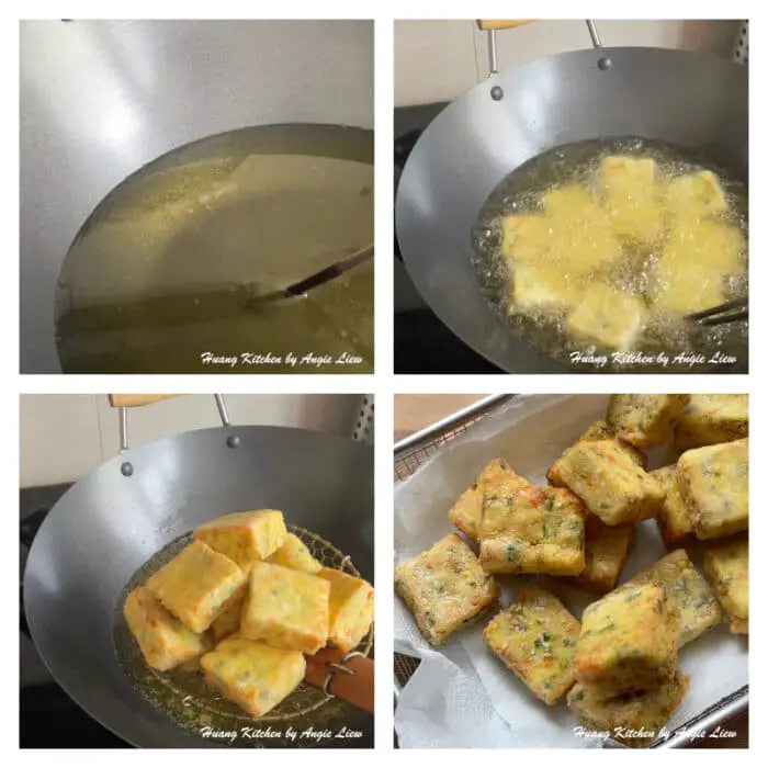 Crispy Homemade Seafood Tofu Recipe 自制海鲜豆腐 Huang Kitchen