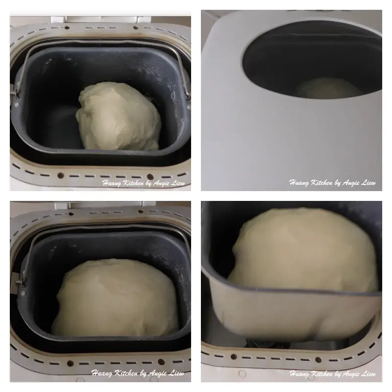 Basic White Bread Bread Machine Recipe by Huang Kitchen - proof bread dough
