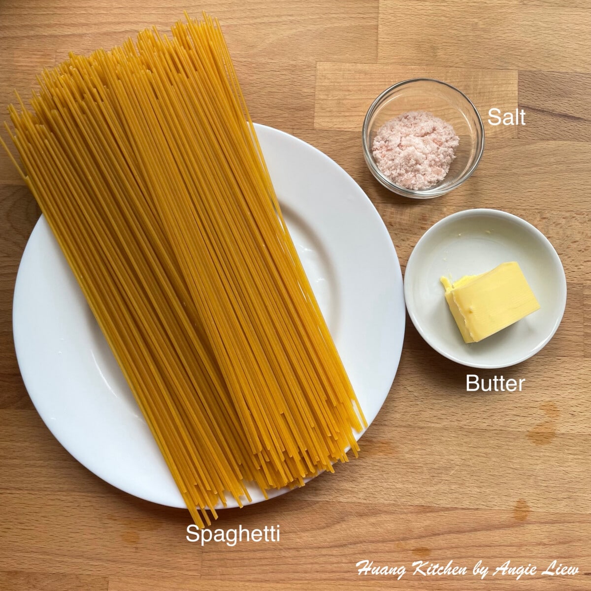 Spaghetti with Curry Meat Sauce (Malaysian Style Bolognese Pasta) Recipe by Huang Kitchen - Ingredients to cook spaghetti