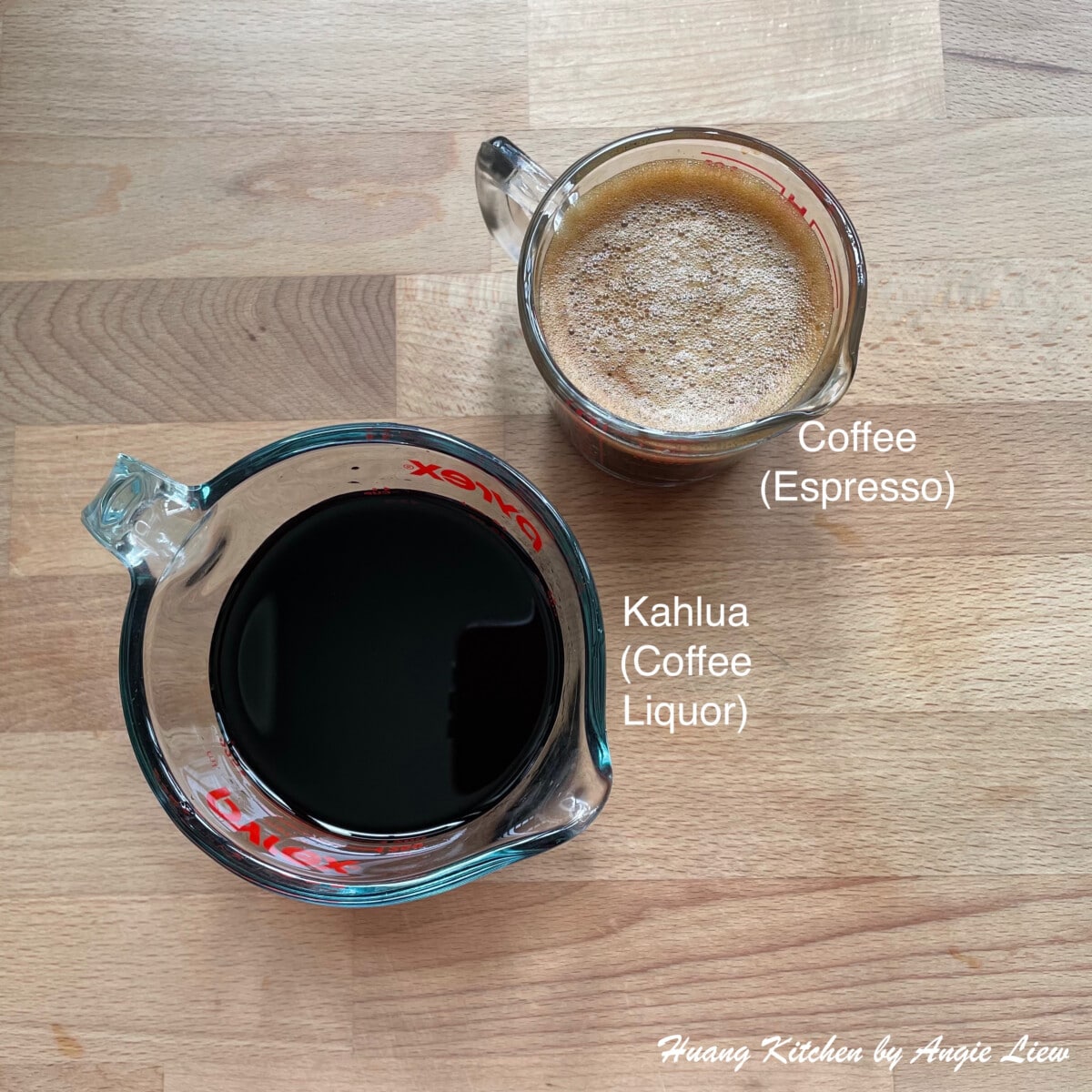 Easy Homemade Tiramisu Recipe by Huang Kitchen - Preparing coffee soaking liquid