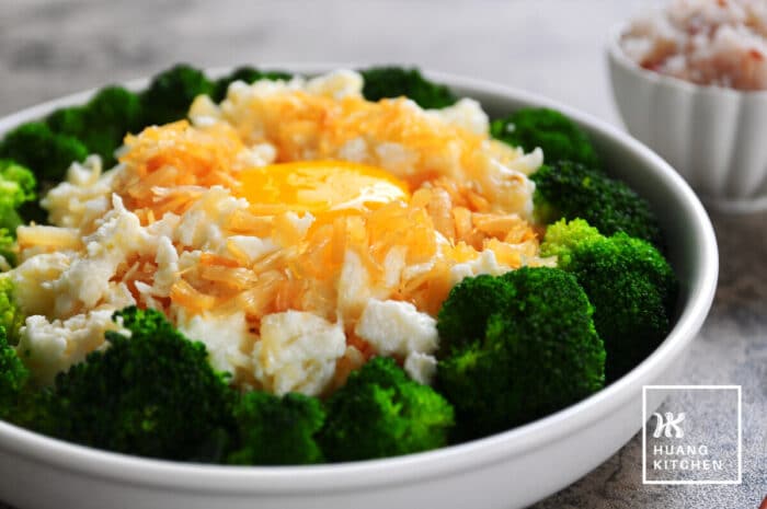 Stir Fry Egg Whites With Dried Scallop