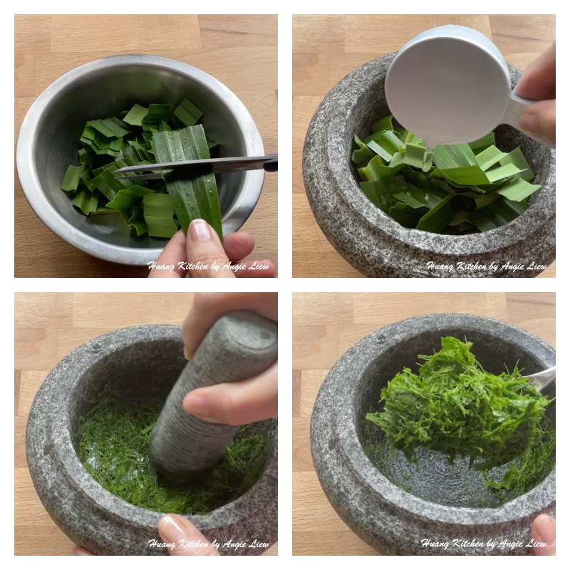 Homemade Pandan Kaya Recipe (How To Make Coconut Egg Jam) 香兰咖椰酱食谱(斑斓咖椰做法) by Huang Kitchen -